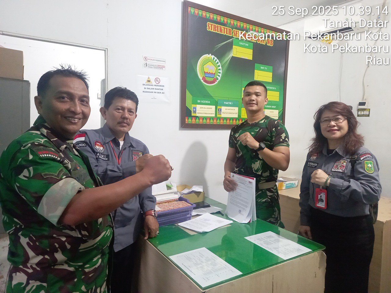 Audisi kekantor Korem